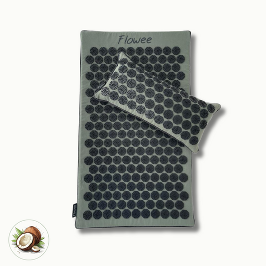 PRE-ORDER: Spijkermat ECO Set - Groen met grijs